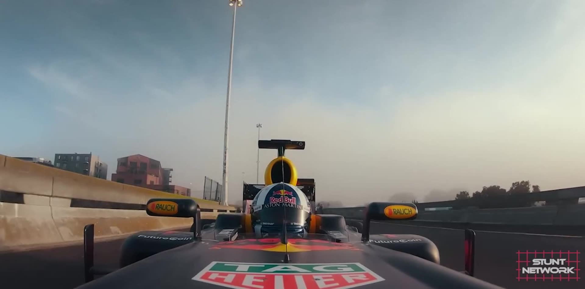 Red Bull F1 — onboard stunt